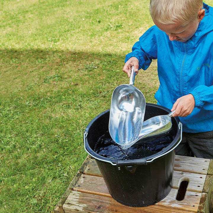 Assorted Metal Messy Play Scoops 4pk - EASE