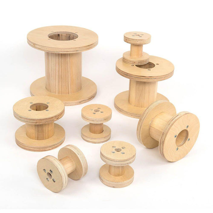 Assorted Outdoor Wooden Reels 8pk - EASE