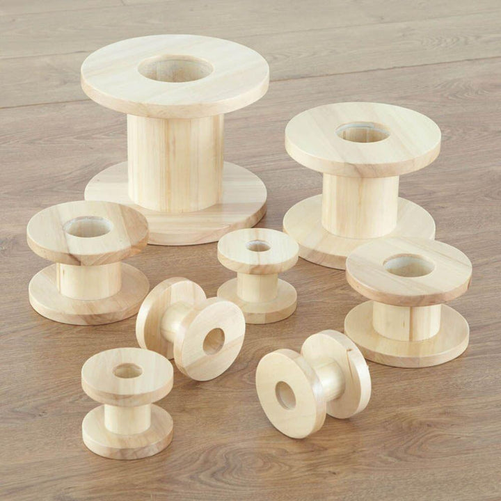 Assorted Outdoor Wooden Reels 8pk - EASE