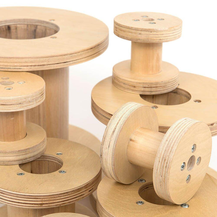 Assorted Outdoor Wooden Reels 8pk - EASE