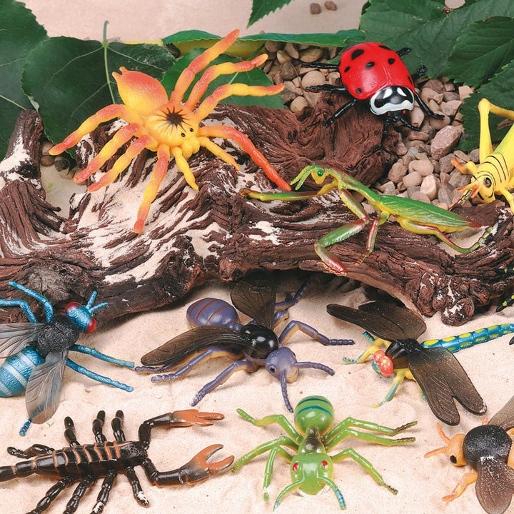 Assorted Replica Minibeasts 20pcs - EASE