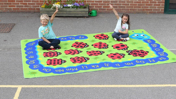 Back to Nature Chloe Caterpillar Numeracy & Literacy Carpet - EASE