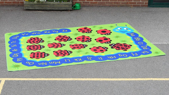 Back to Nature Chloe Caterpillar Numeracy & Literacy Carpet - EASE