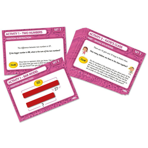 Bar Model Activity Cards Buy all and Save - EASE