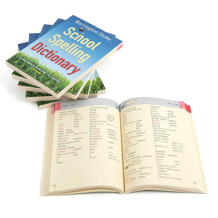 Barrington Stoke School Spelling Dictionary 6pk - EASE