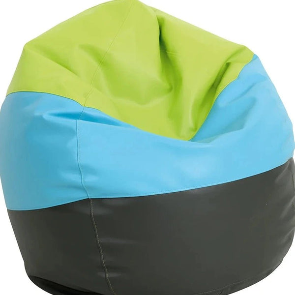 Bean bag pouf - graphite, blue, green - EASE