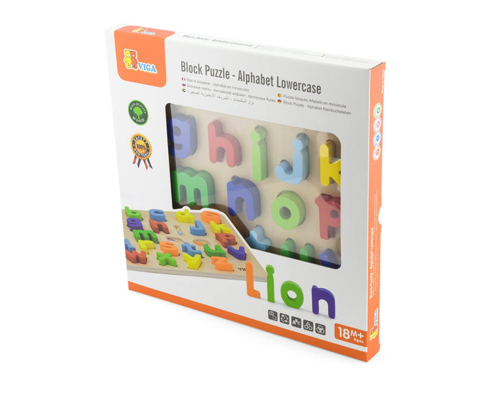 Block Puzzle - Alphabet Lowercase - EASE