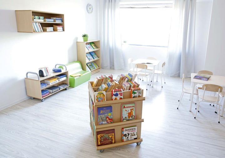 Bookcase Flexi with Wheels - EASE