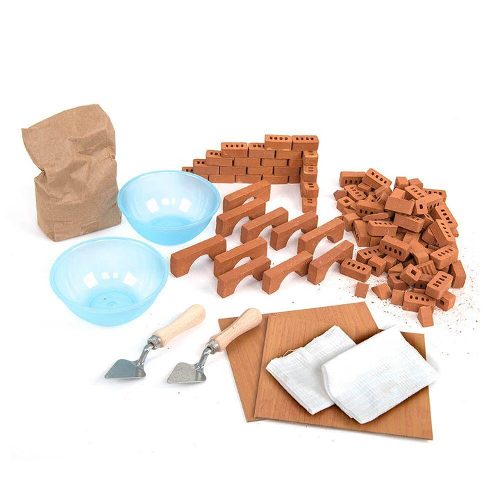 Bucket of Bricks and Building Materials 139pcs - EASE