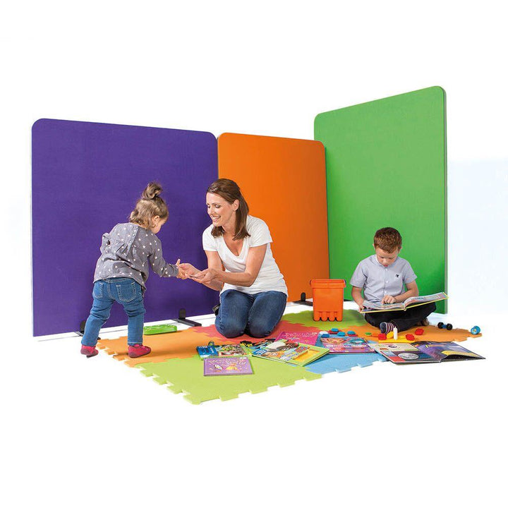 BusyScreen Divider 1200 x 1200mm Bright Green - EASE