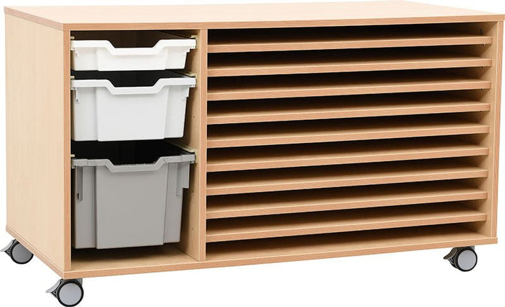 Cabinet for Paper Storage and Art Supplies - EASE