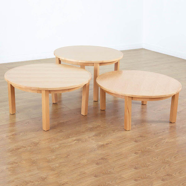 Classic Beech Round Table Height 400mm - EASE