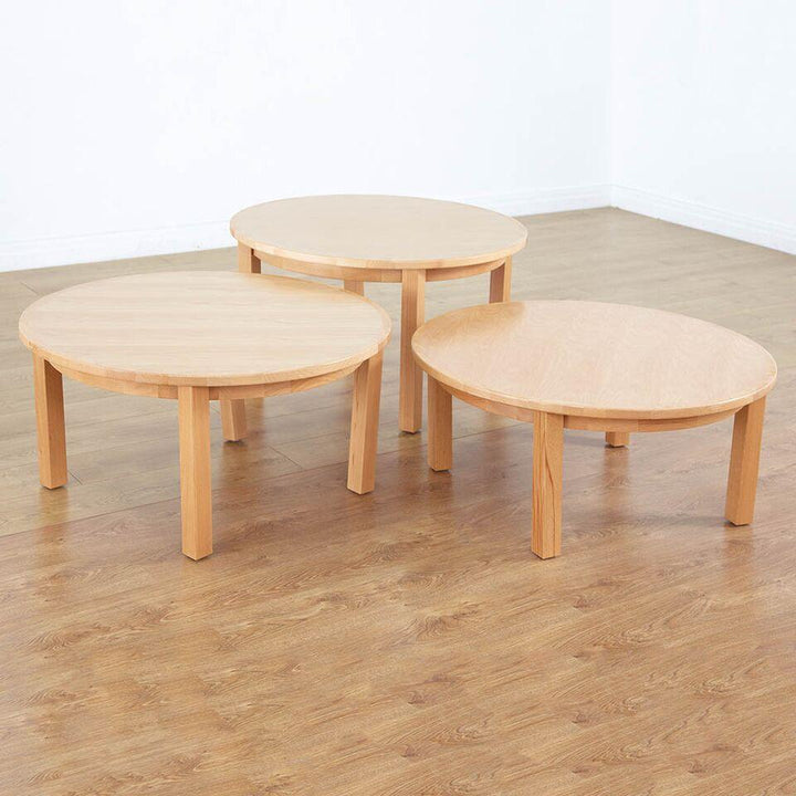 Classic Beech Round Table Height 460mm - EASE