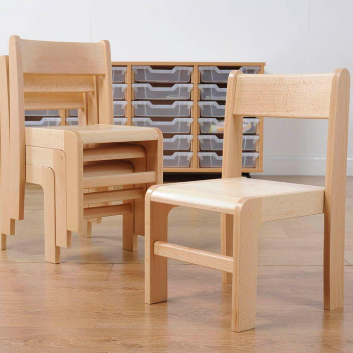 Classic Stacking Chair 4pk H210mm - EASE