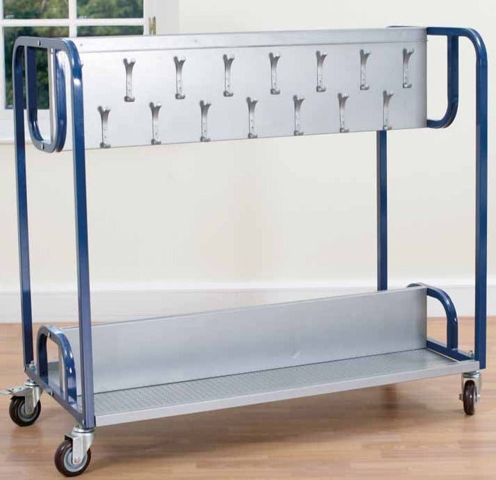 Classroom Cloakroom Trolley (stores 30 coats) - EASE