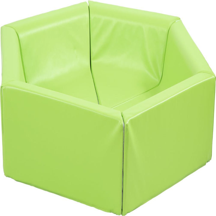 Closed Foam playpen, green - EASE