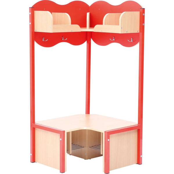 Cloud Corner Cloakroom - Red - EASE