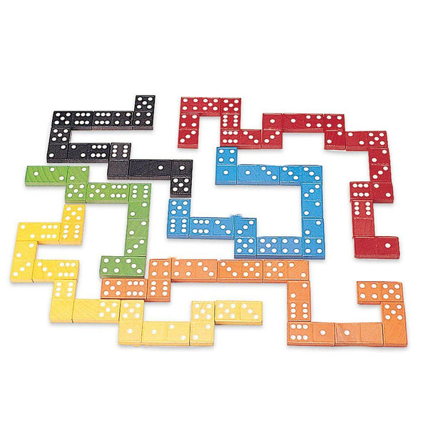 Coloured Dominoes Set 6pk - EASE