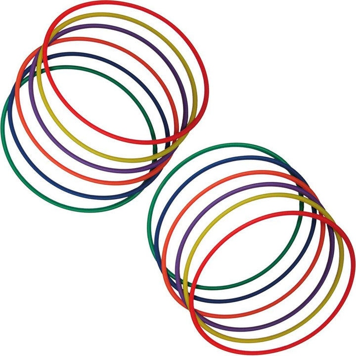 Coloured Hula Hoops 60cm 12pk - EASE