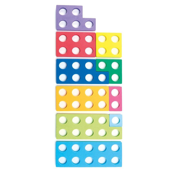 Coloured Magnetic Number Frames 80pcs - EASE