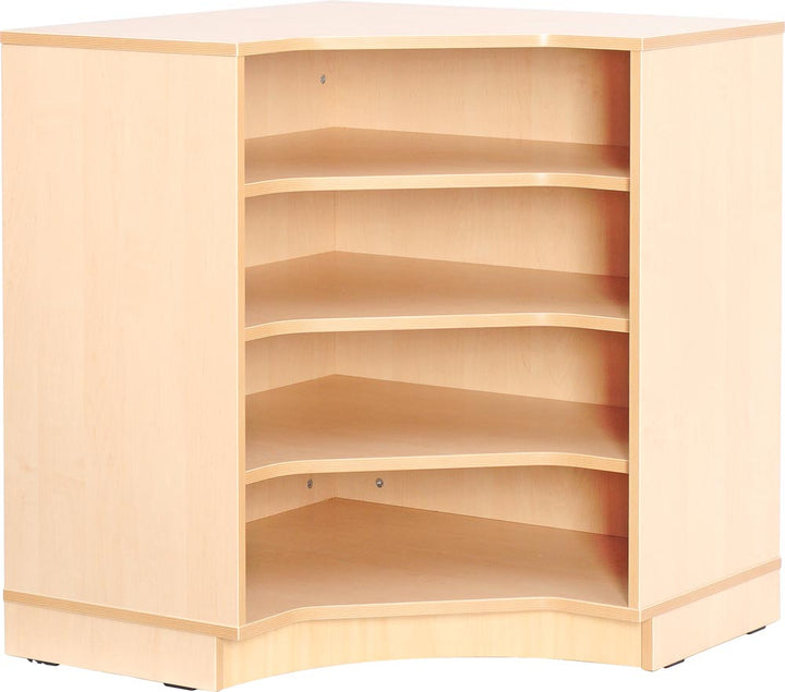 Corner M cabinet with plinth, internal - EASE