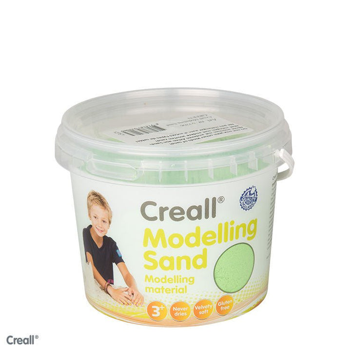 Creall Modelling Sand - 750g Green - EASE