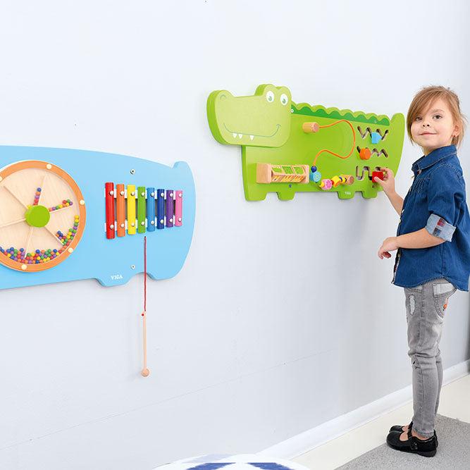 Crocodile Activity Manipulative Wall Panel - EASE