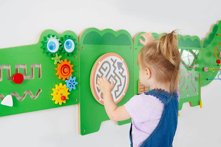 Crocodile Manipulative Fine Motor Wall Panel - EASE