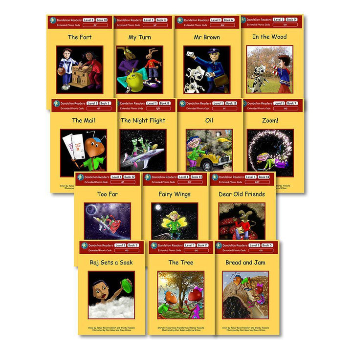 Dandelion Extended Phonic Books Packs Level 1 1 - 14 - EASE