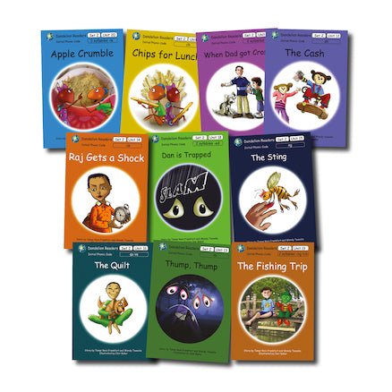 Dandelion Phonic Readers Book Packs Series Two 11 - 20 - EASE