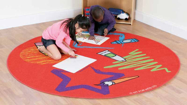 Decorative Shapes Carpet - EASE