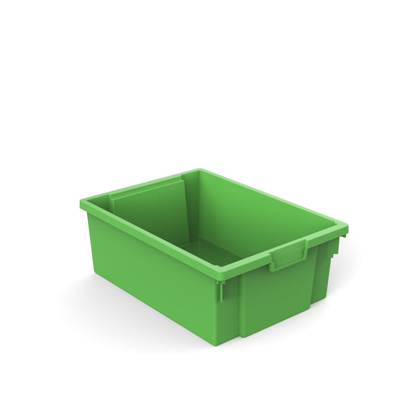 Deep Plastic Storage Container/Tray Green - EASE