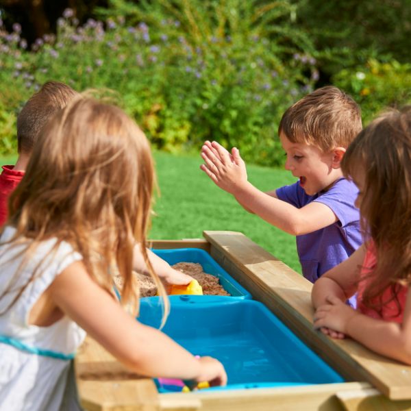 Deluxe Picnic Table Sandpit - EASE