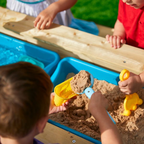 Deluxe Picnic Table Sandpit - EASE