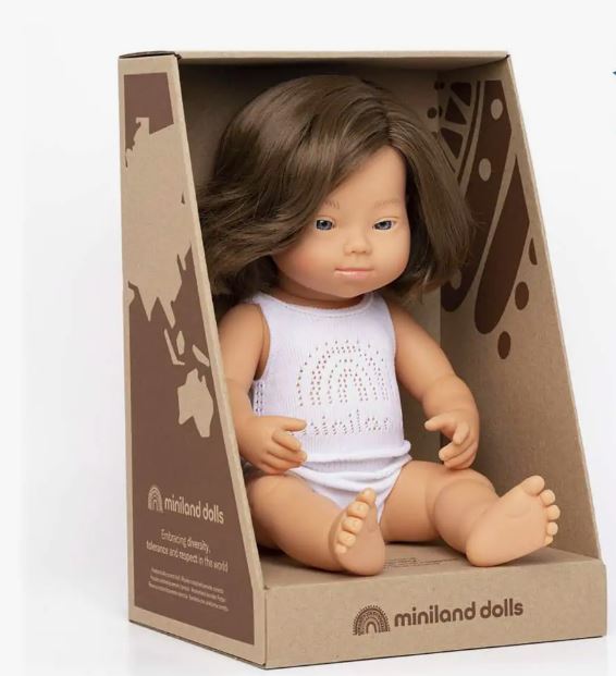 European Girl with Down Syndrome Doll 