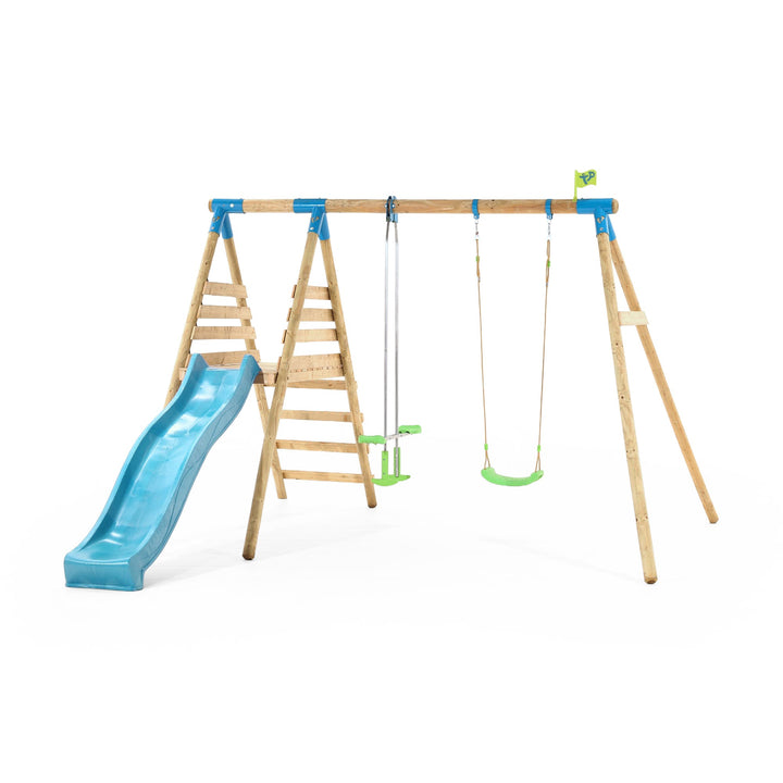 Double Swing Set and slide - EASE