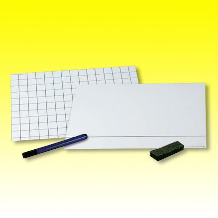 Dry Wipe Double Sided Whiteboards 30pk - EASE