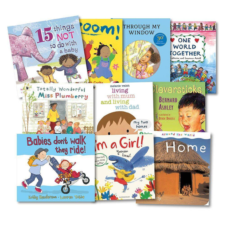 Early Years Diversity Book Packs 10pk - EASE