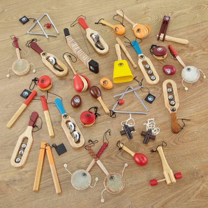 Early Years Multicultural Music Instruments 31pcs - EASE