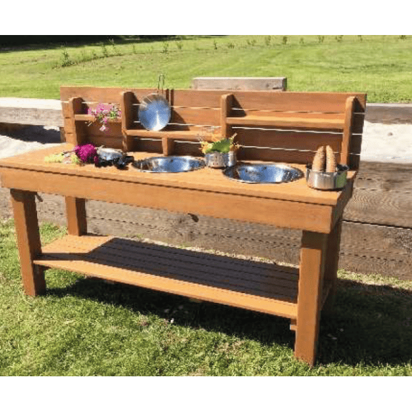 Ease Outdoor Messy Kitchen with 3 Bowls - EASE