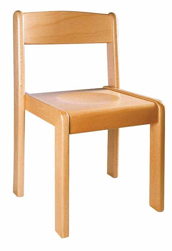 Ease Wooden Chair - Beech 35cm - EASE