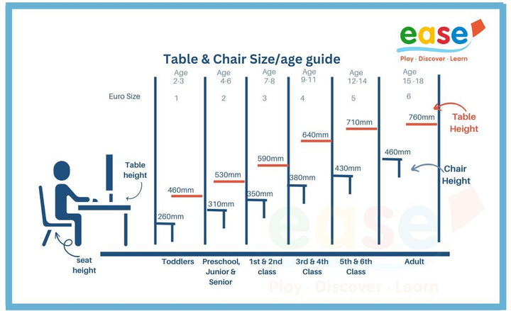 Ease Wooden Chair - Beech 35cm - EASE