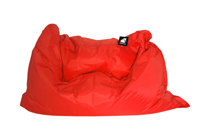 Elephant Jumbo Bean Bag - Vibrant Red - EASE