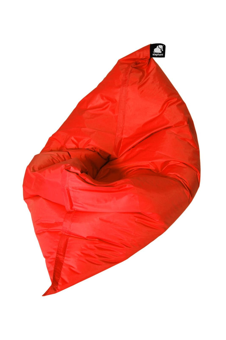 Elephant Jumbo Bean Bag - Vibrant Red - EASE