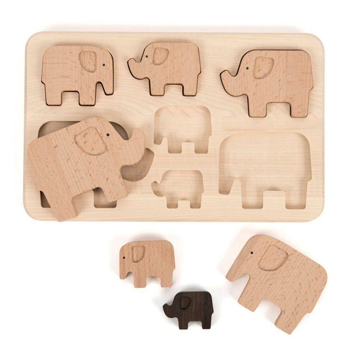 Elephant Wooden Sorting Puzzle - EASE