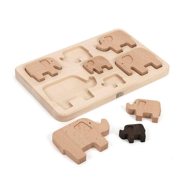 Elephant Wooden Sorting Puzzle - EASE