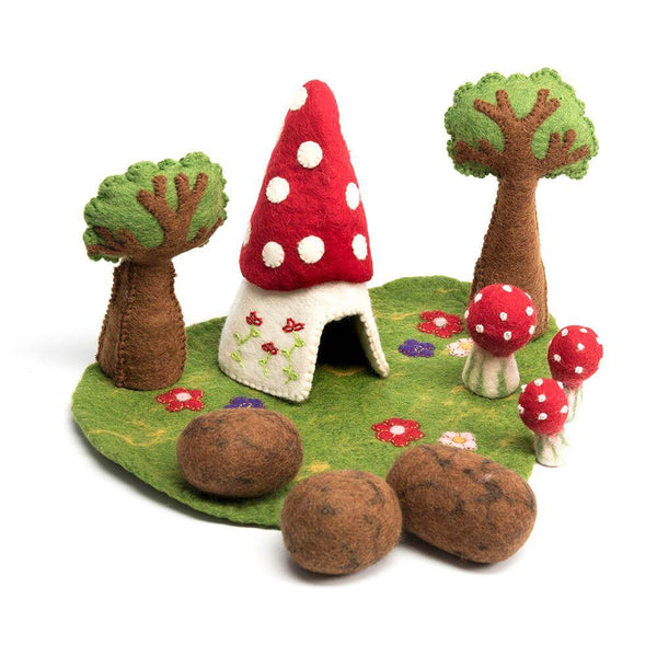 Felt Small World Fairy Scene - EASE