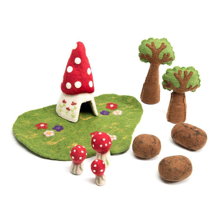 Felt Small World Fairy Scene - EASE