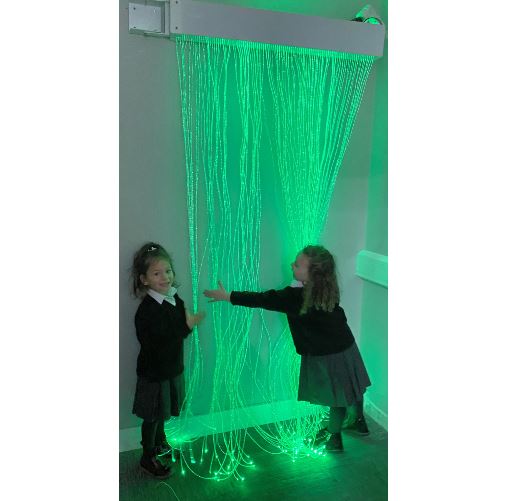 Fibre Optic Curtain with 100 Tails - EASE