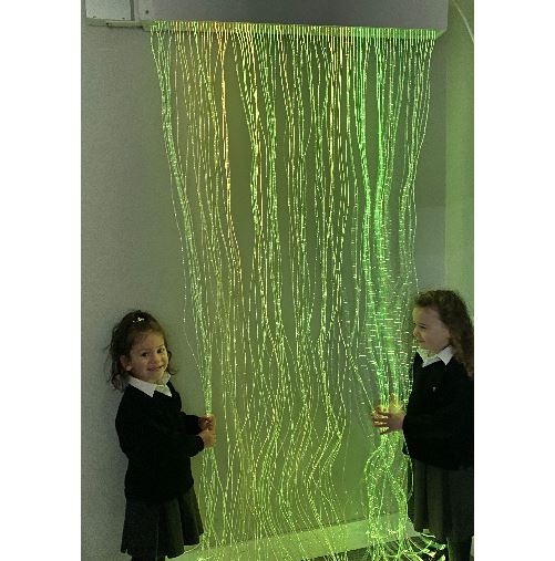 Fibre Optic Curtain with 50 Tails - EASE